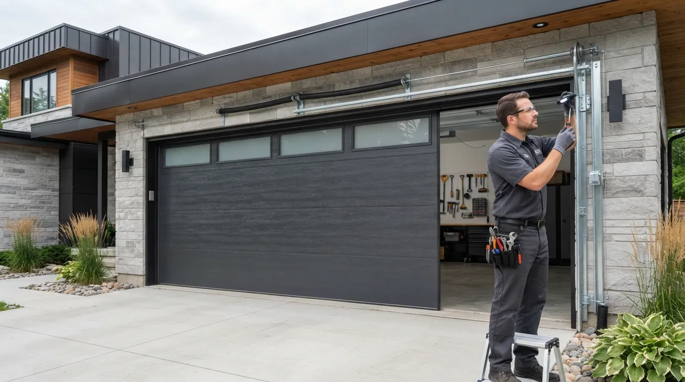 Off-Track Garage Door Repair, Fairbanks Ranch in Encinitas