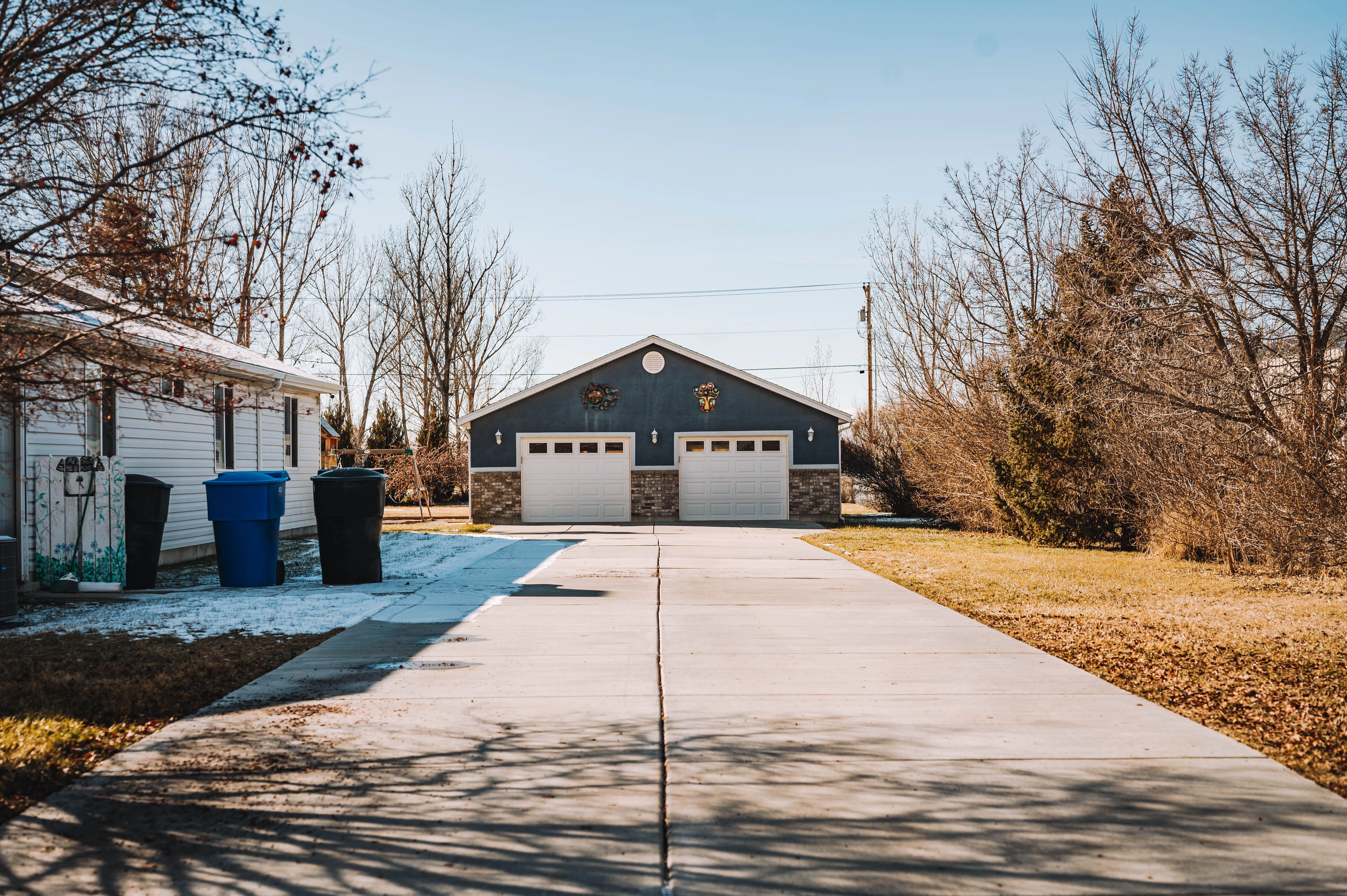 Residential garage door in Hidden Meadows
