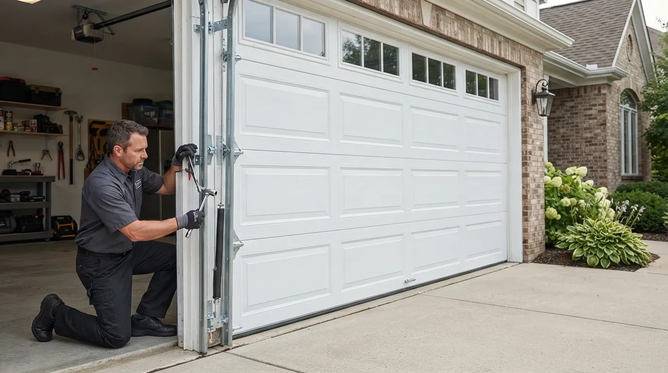Spring Repair for Solana Beach's 1970s Garage Doors in Encinitas